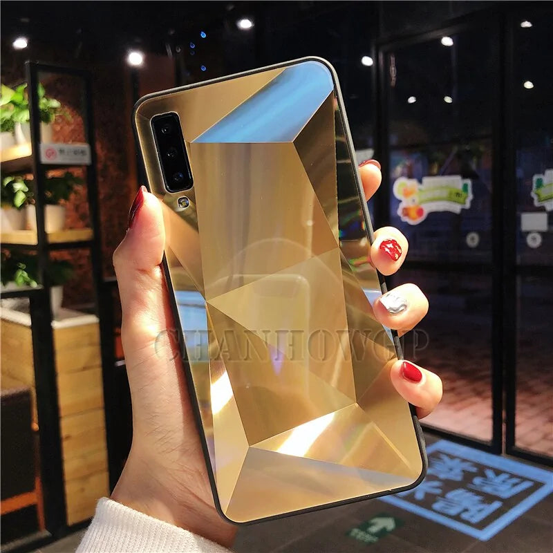 Diamond Mirror Case For S Series