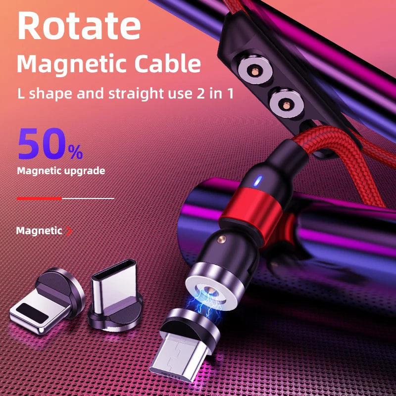 Fast Charging Magnetic Cable