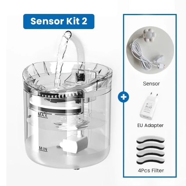 Automatic Cat Water Fountain Filter Sensor